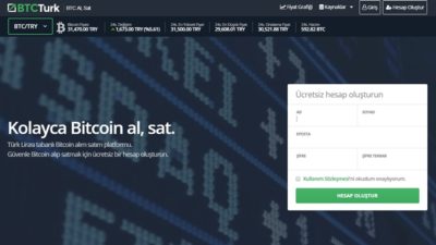 btcturk bitcoin al sat sitersi