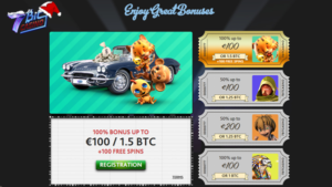 7bitcasino’nun İlk Üyelik Bonusu 1.5 BTC