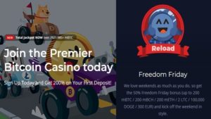 mbitcasino %50 cuma bonusu