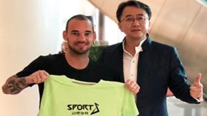 vSport Chain kripto parası marka yüzü Sneijder