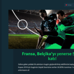 Sportsbet’ten Fransa – Belçika Maçına 7.5 mBTC Bedava Bahis