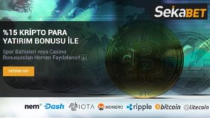 sekabet kripto para bonusu