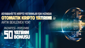 Asyabahis’ten Her Kripto Para Yatırımına 300 TL Bonus