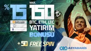 Asyabahis’ten 150 TL Bitcoin Bonusu