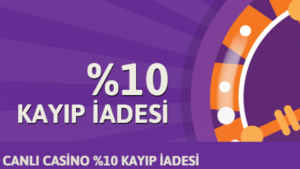 MrOyun’dan 300 TL Canlı Casino Kayıp Bonusu