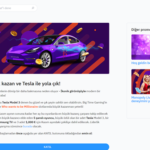 Bitcasino.io’da Big Time Gaming Oyunları Tesla Model 3 Kazandırıyor