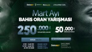 Sekabet’ten Mart Ayında 250.000 TL Ödüllü Turnuva