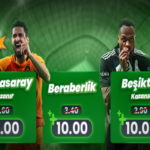 Galatasaray - Beşiktaş Derbisine Ekstra Oranlar Bets10’dan