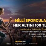 Mobilbahis’ten Türkiye’nin Her Madalyasına 100 TL Bonus