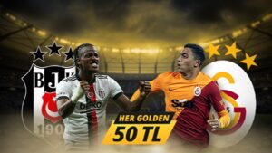 Mobilbahis’ten Beşiktaş-Galatasaray Maçında Her Gole 50 TL Bonus